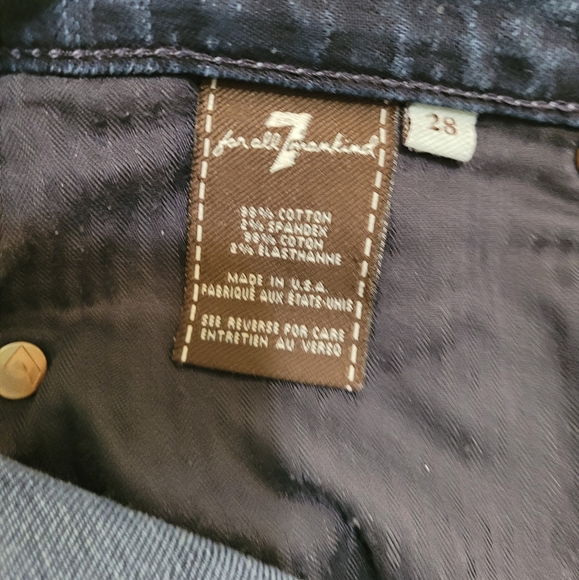 7 for all Mankind bootcut jeans - Picture 2 of 5